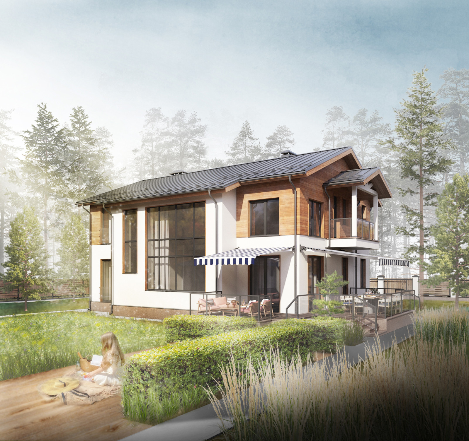 KANTON-Projekt | Концепция Загородной Жизни | 2020