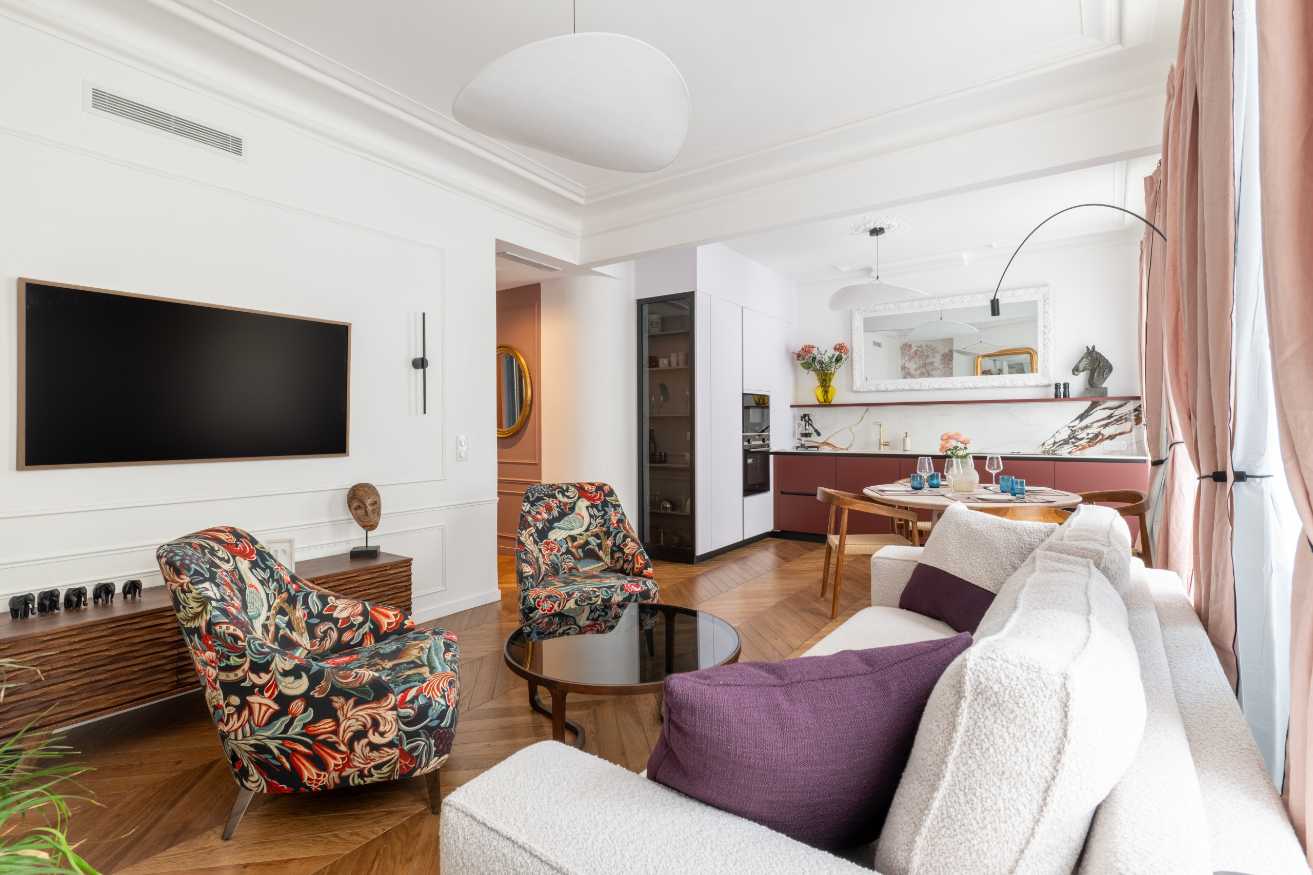 Rivoli - Création d'un pied à terre Parisien