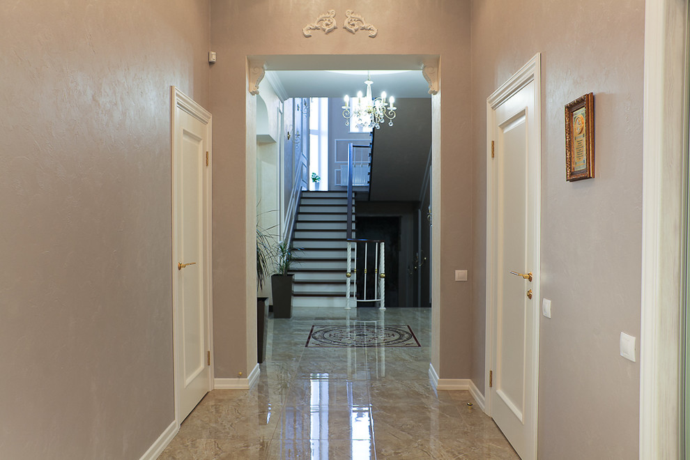 Отделочные работы под ключ в доме в п. Западный. Автор проекта Ниренбург Евгения