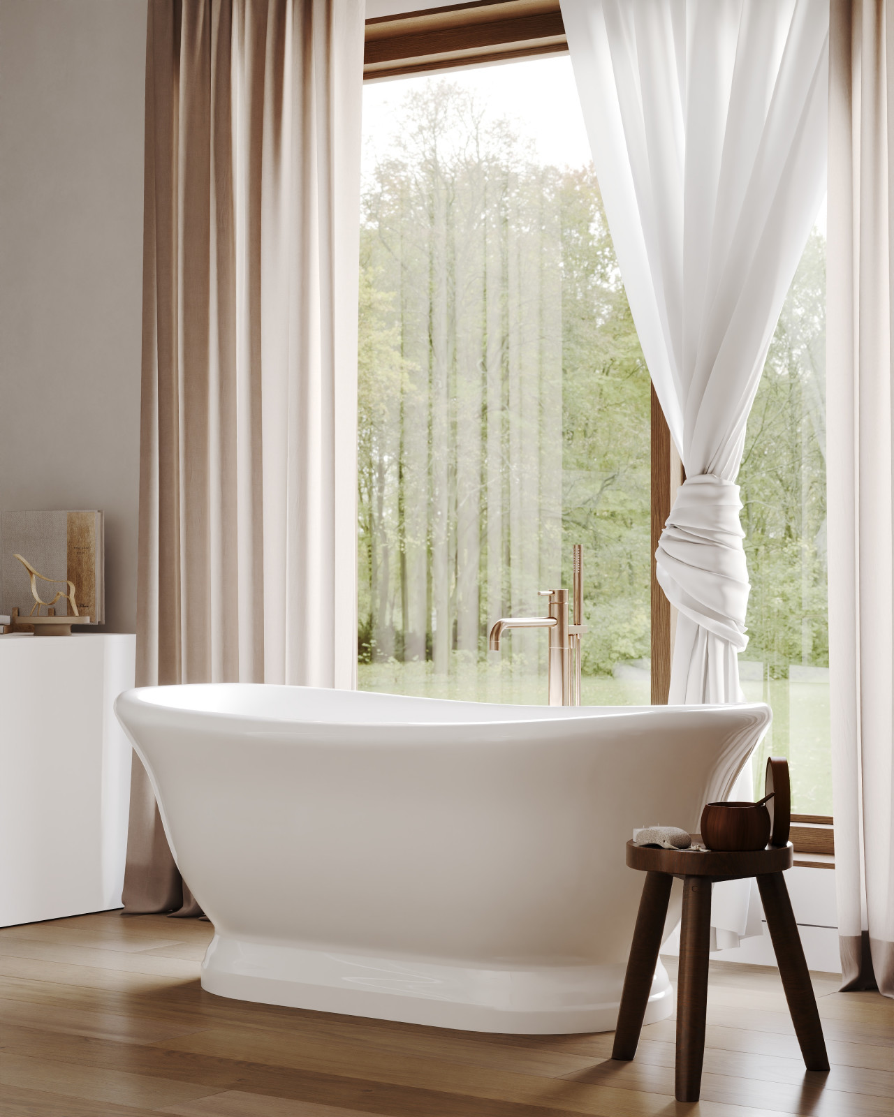 Ванная комната из проекта #частныйдомотunison