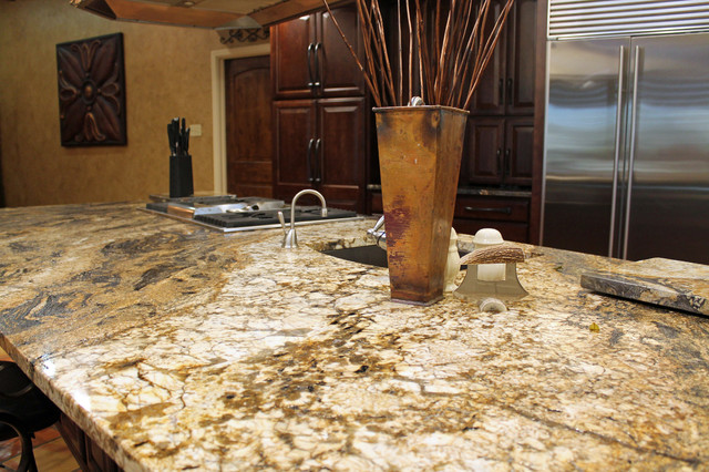 Traditional Rustic Kitchen Design american-traditional-kitchen