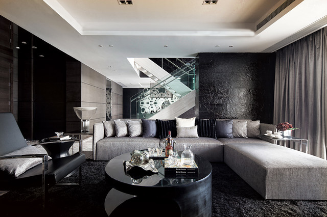Contemporary Living Room contemporain-salon