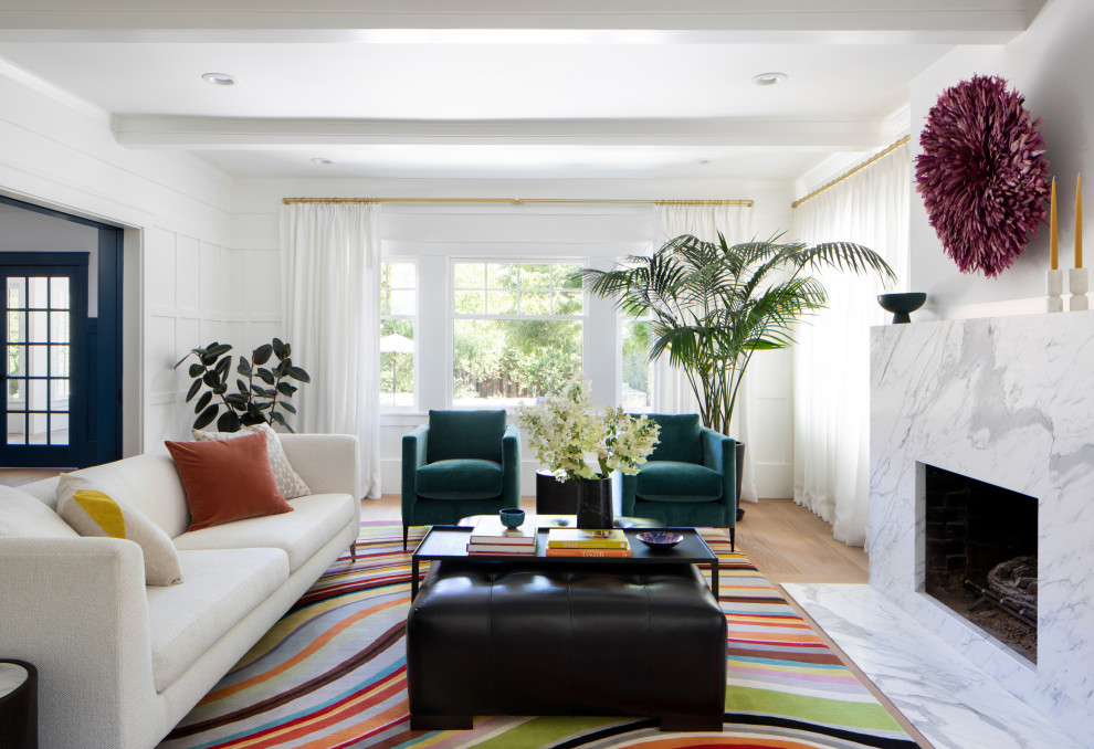Historical Home Full Interior Remodel - Transitional - Living Room ...