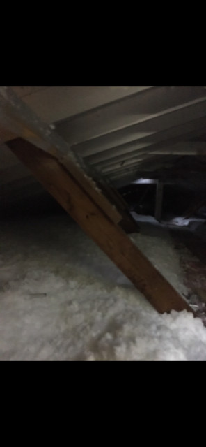 Blown-In Insulation 6000sf Church Attics