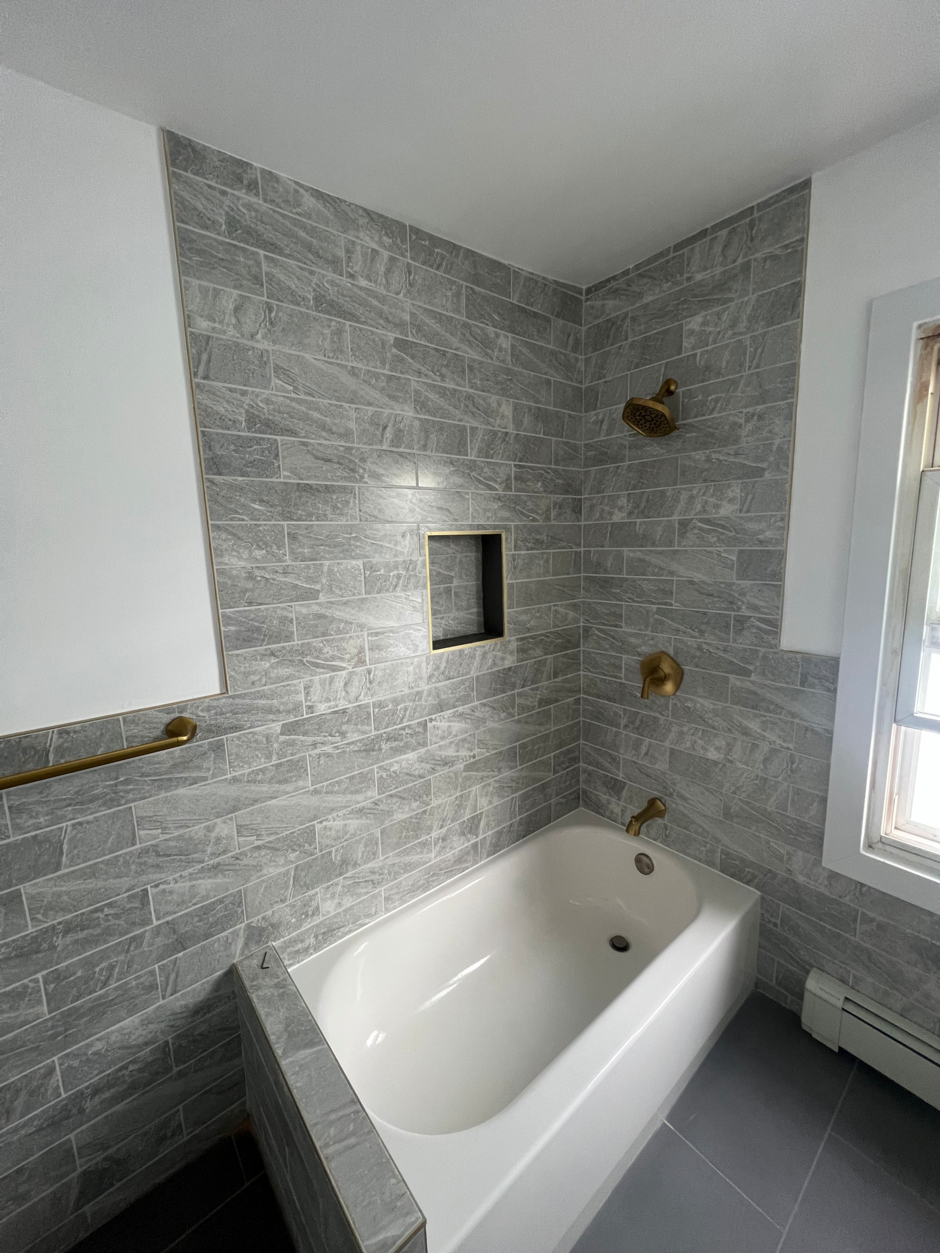 Granite and Stone Bathroom Remodel