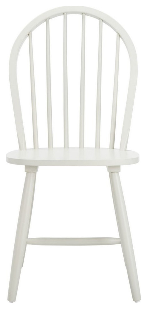 Fever Spindle Back Dining Chair set of 2 Off - White