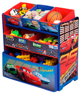 Disney Cars Multi-Bin Toy Organizer