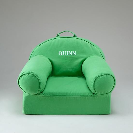 Nod Armchair: Personalized Green Armchair