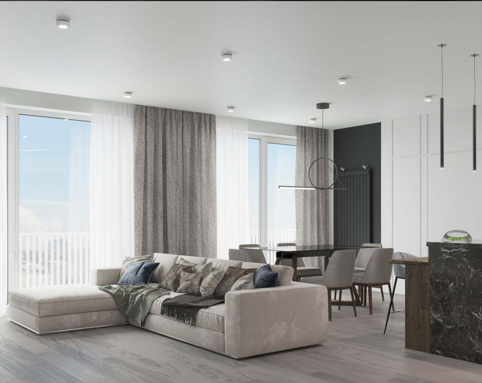 Кухня-гостиная