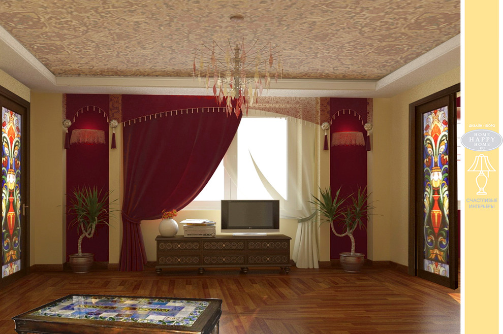 Квартира на Астрадамском проезде Колониальный стиль