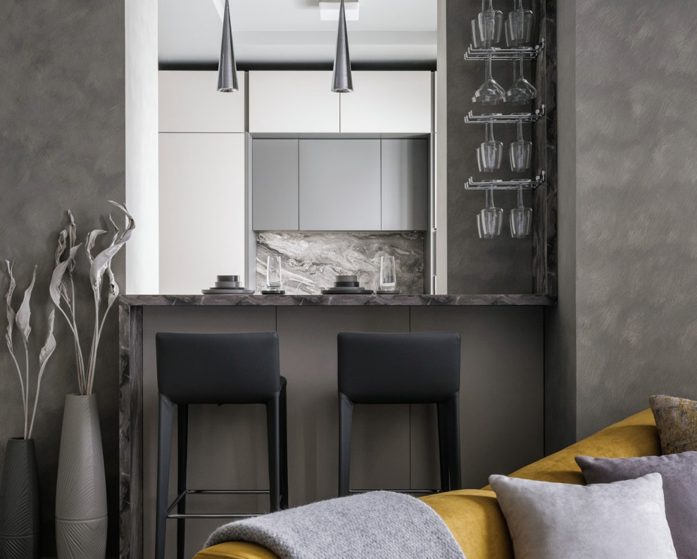 Квартира выходного дня в оттенках серого