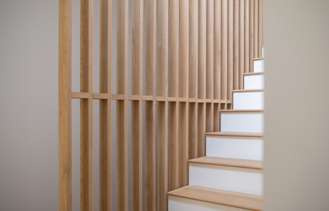 Modern and efficient scandinavian-staircase