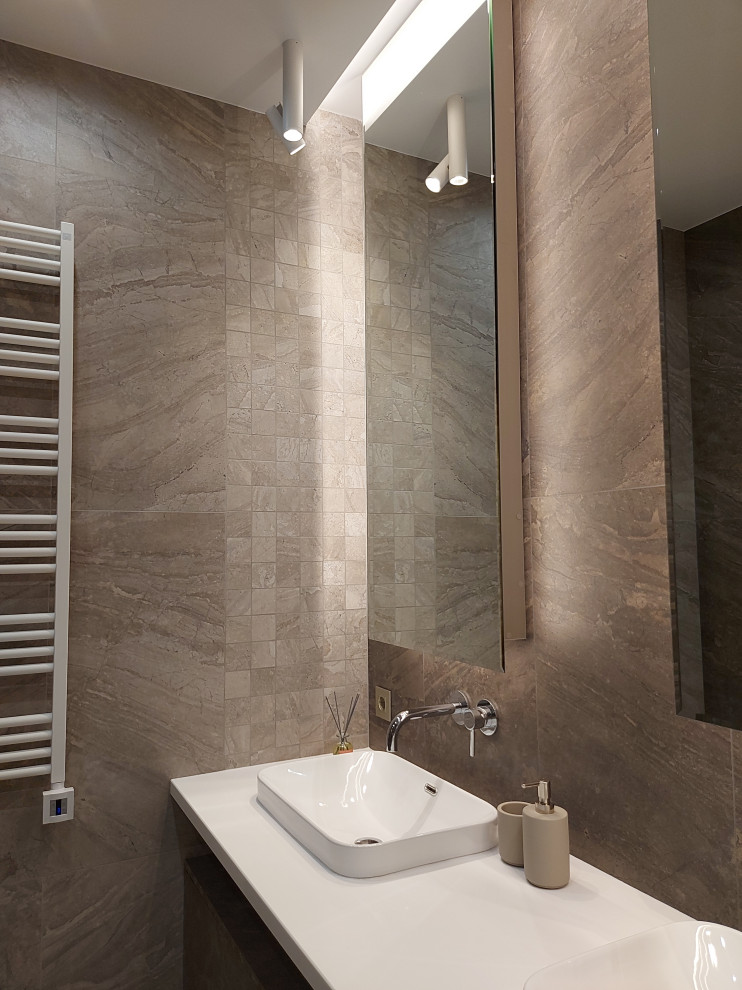 Ванная комната 7,9 кв.м. 2020 г. Фото.