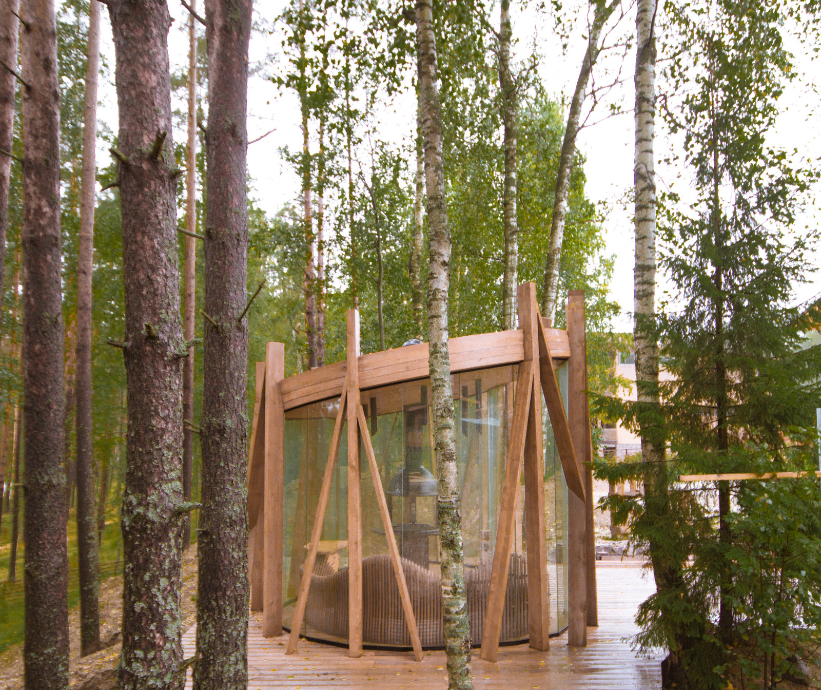 Павильон для барбекю