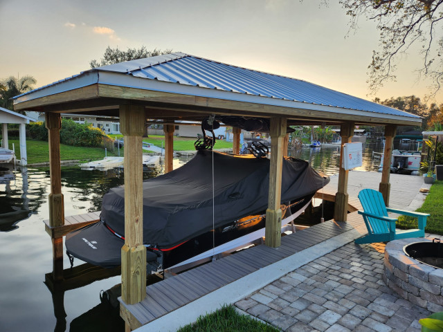 Single Dock traditional-car-porch