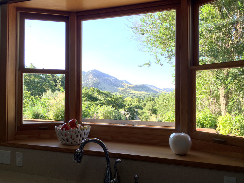 Inspiration for a transitional kitchen remodel in Denver