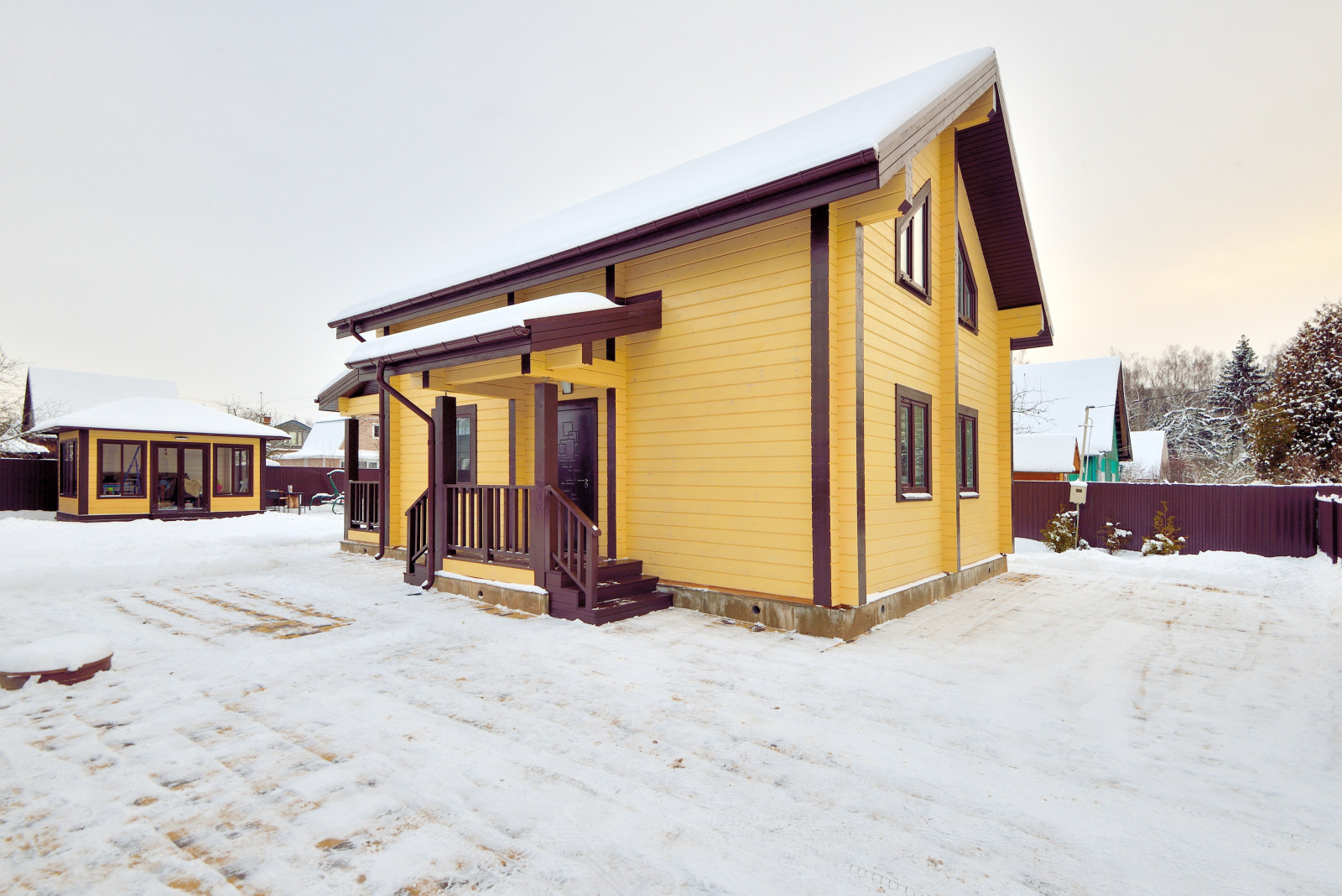 Дом из клееного бруса "Покровское"