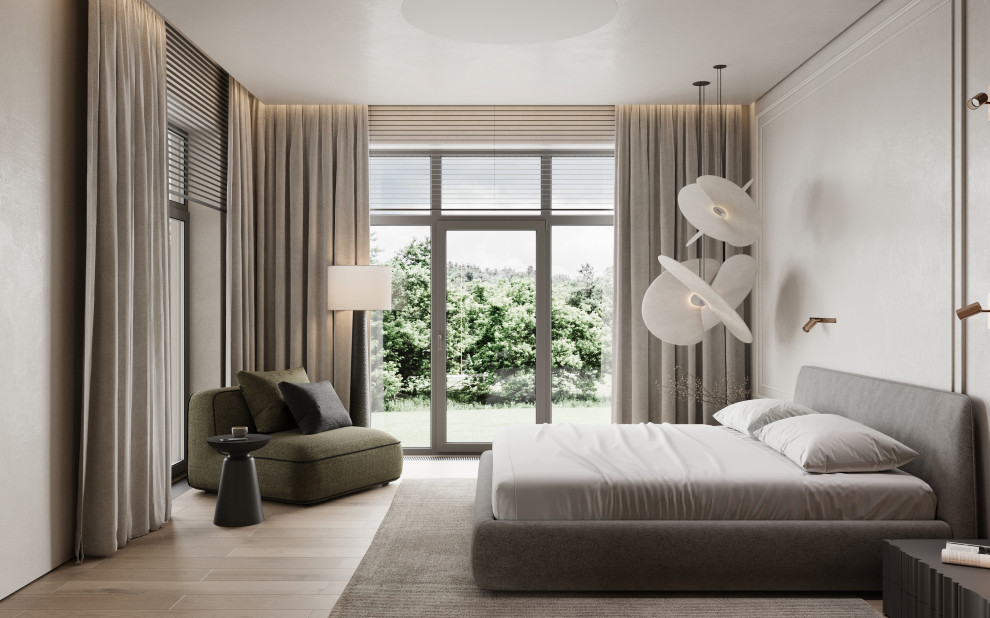 Коттедж (240 кв). Спальня