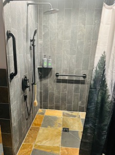 ADA Slate Shower