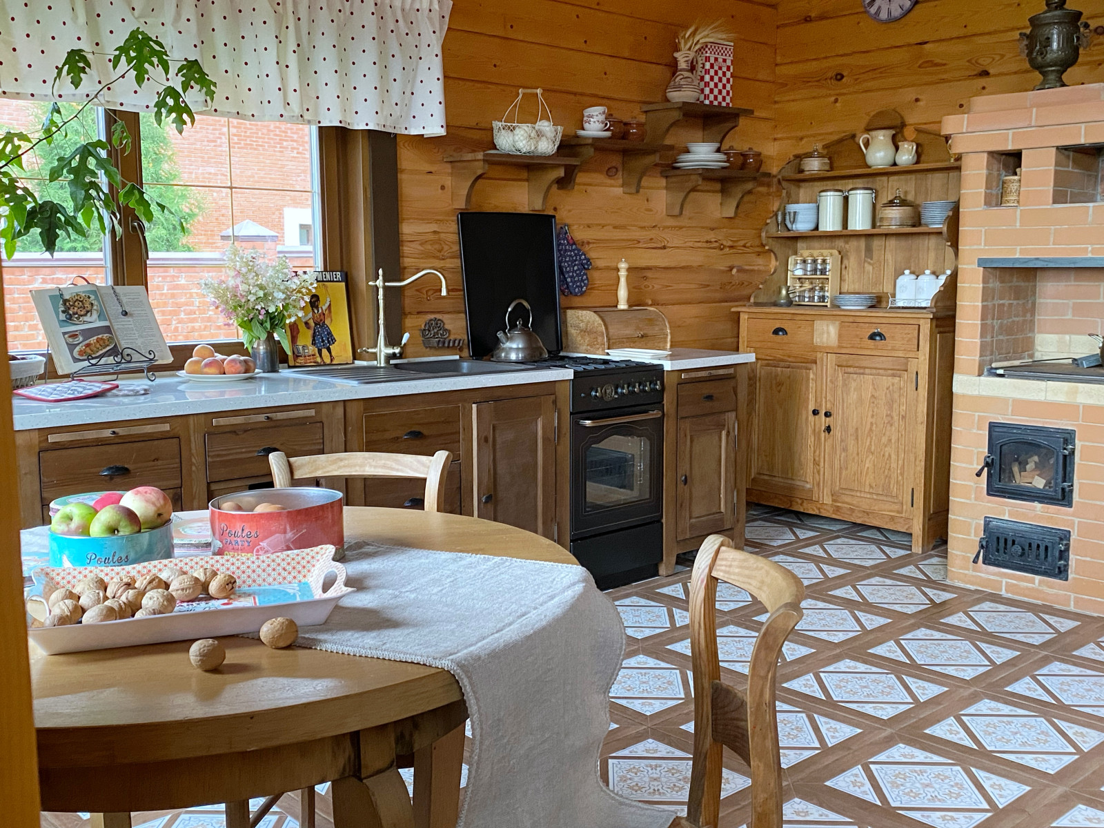 Нежный интерьер дома в Шохово