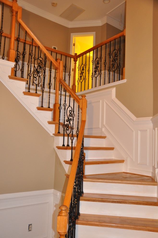 Stair remodel in Chester Va Traditional Staircase Richmond by