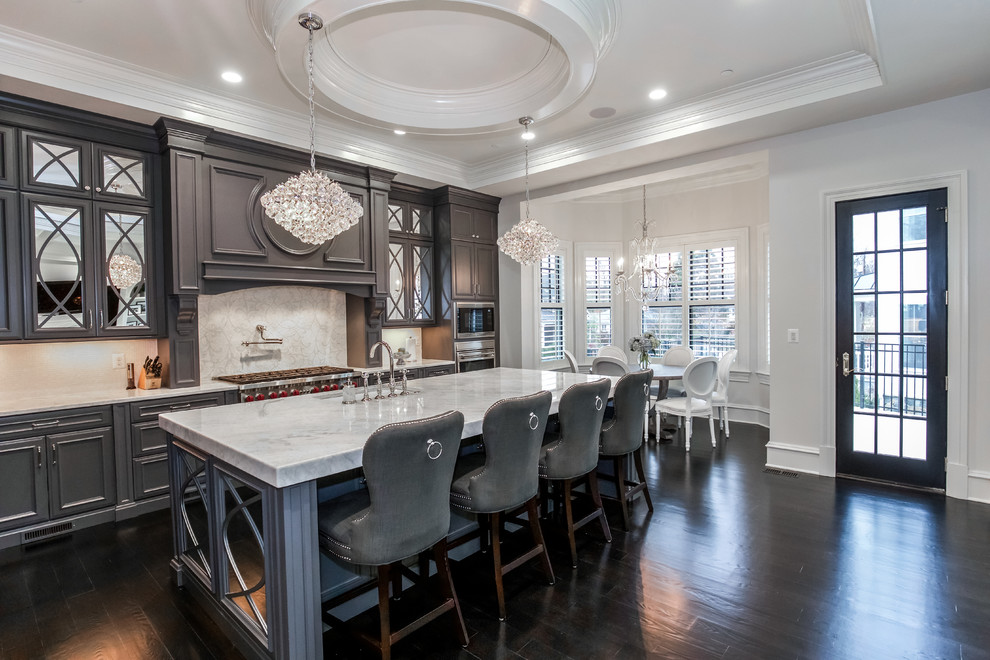 Transitional home design photo in DC Metro