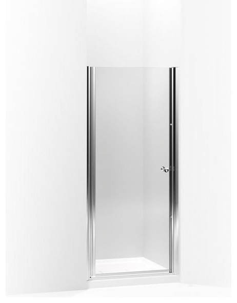 Dreamline Elegance 34 36 In W X 72 In H Frameless Pivot Shower Door In Chrome Shdr 4134720 01 Amazon Com