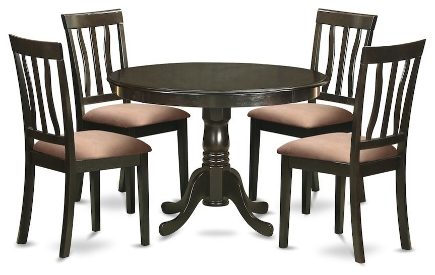 5Piece Kitchen Table Set, Dining Table And 4 Chairs