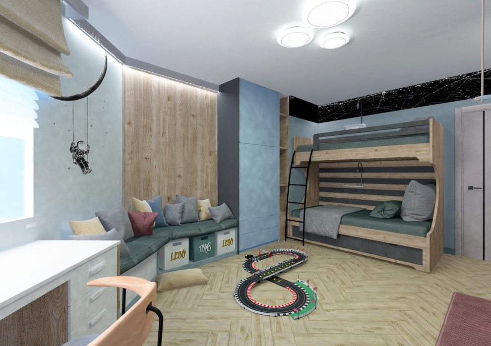 Четырехкомнатная квартира для молодой семьи