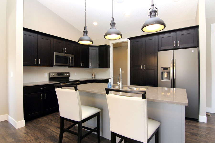 Kitchen - transitional kitchen idea in Cedar Rapids