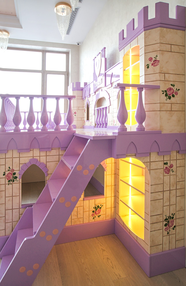 Розовый замок