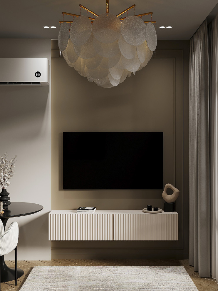 Дизайн 1-комнатной квартиры в жилом комплексе Приморский квартал