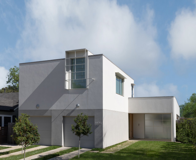 Wethersfield moderne-facade