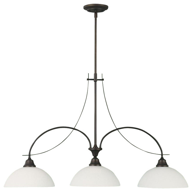 Oil Rubbed Bronze Boulevard Wrought Iron 1 Tier Chandelier ...