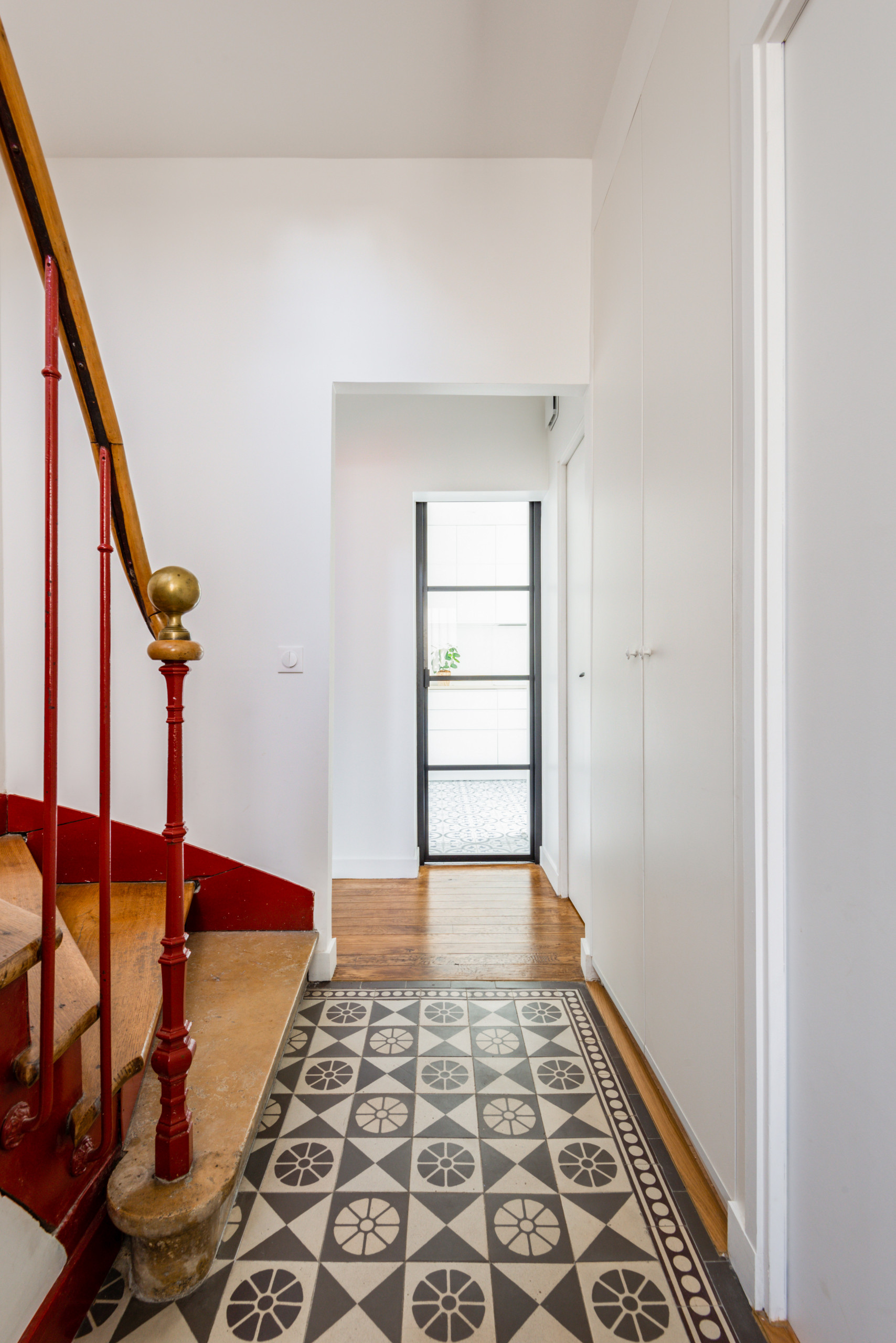Une maison de ville entièrement rénovée