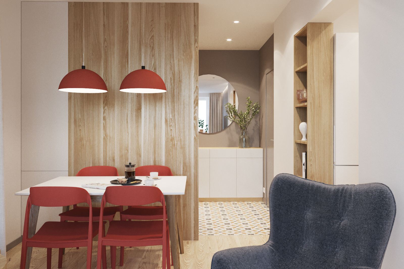 Красный акцент