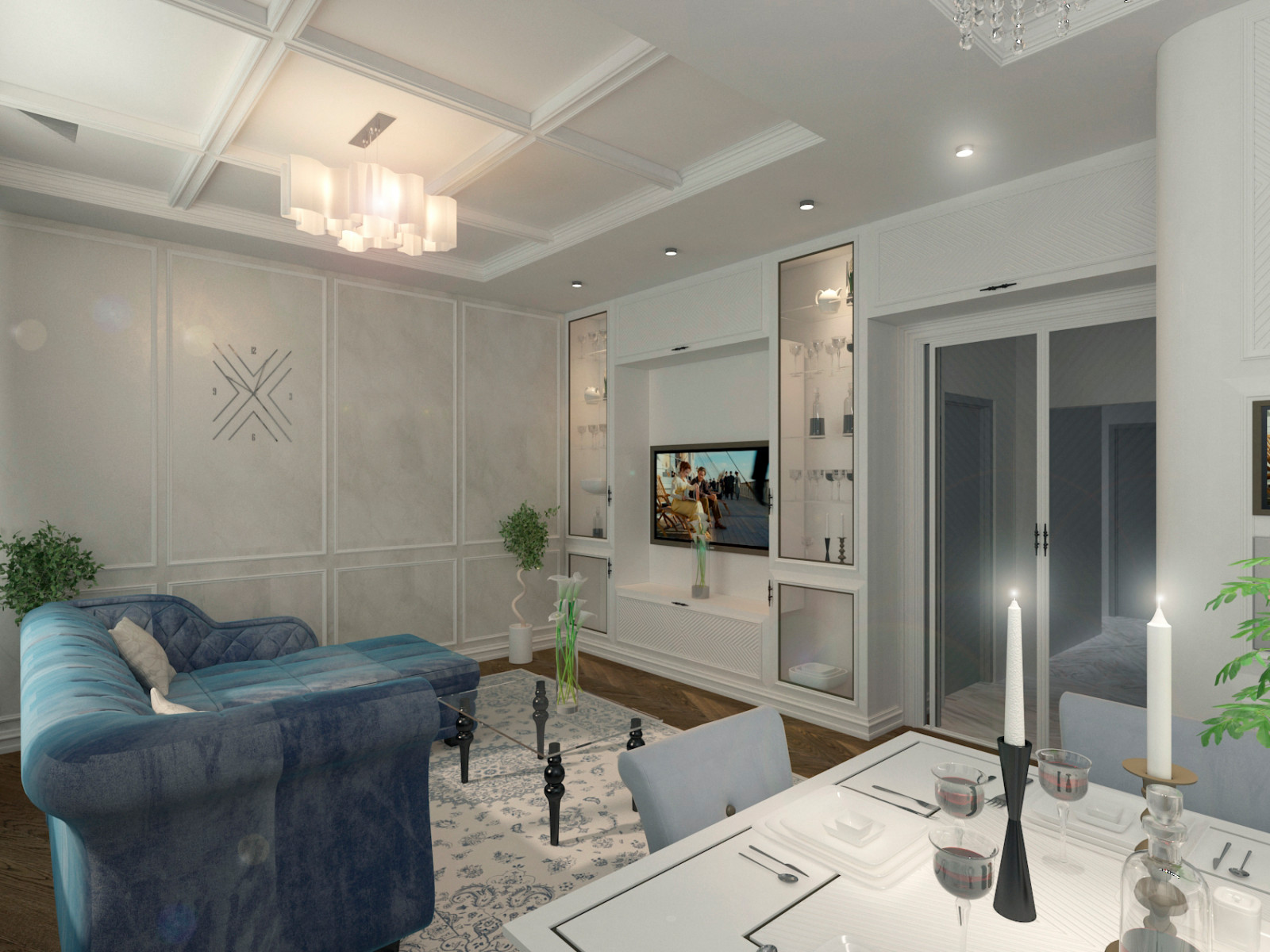 Дизайн-проект квартиры в ЖК Наследие