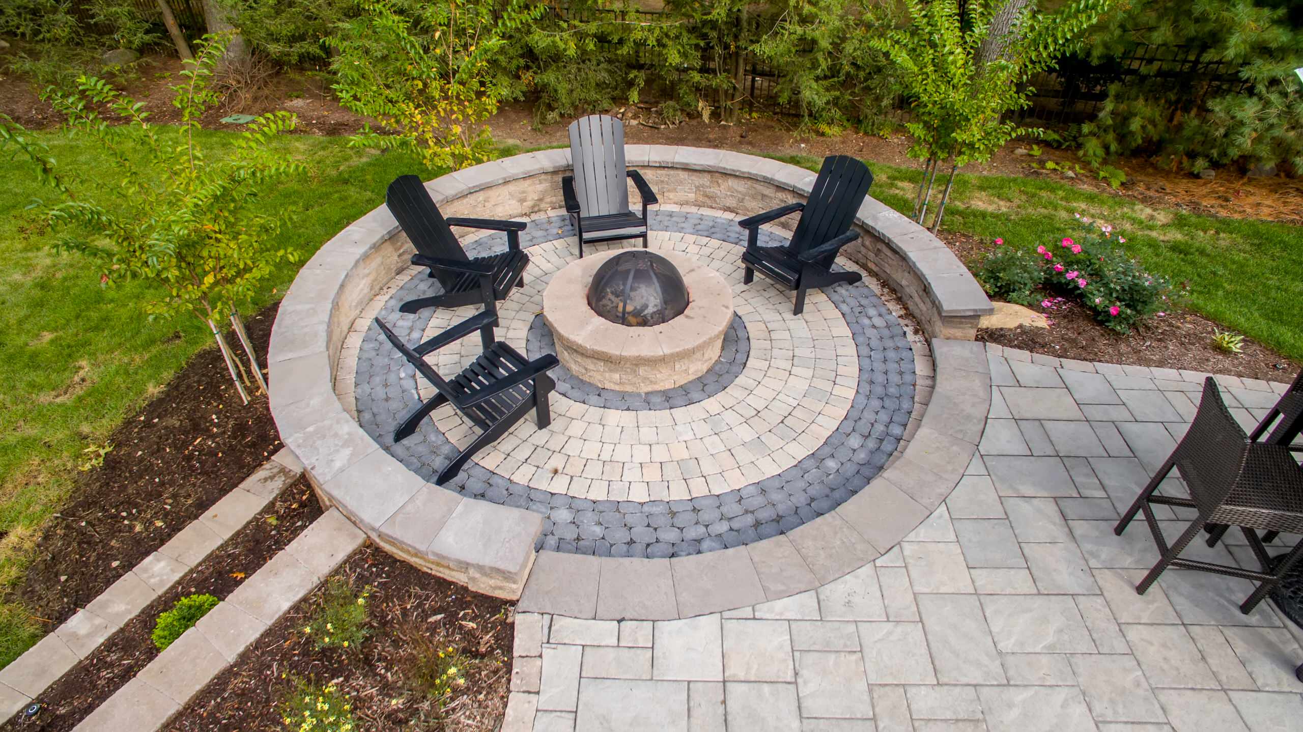 Creating a pool area on a sloped backyard