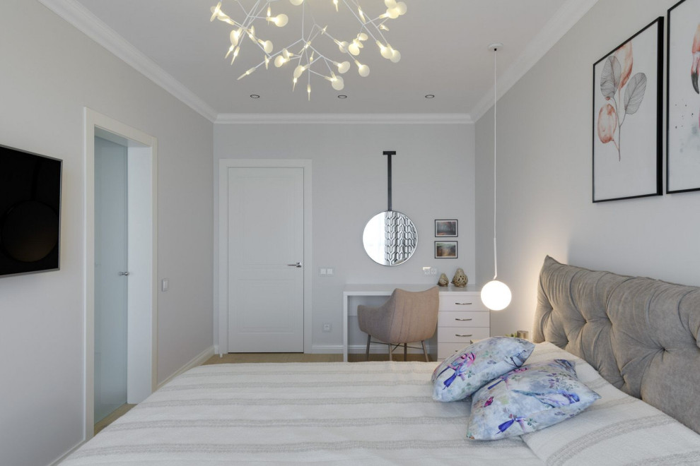 Ремонт квартиры в современном стиле в новостройке Москвы