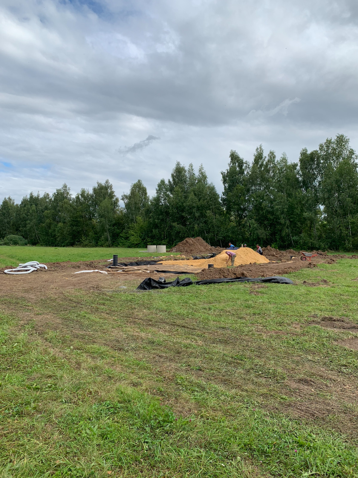 Фахверк в стиле Barn House