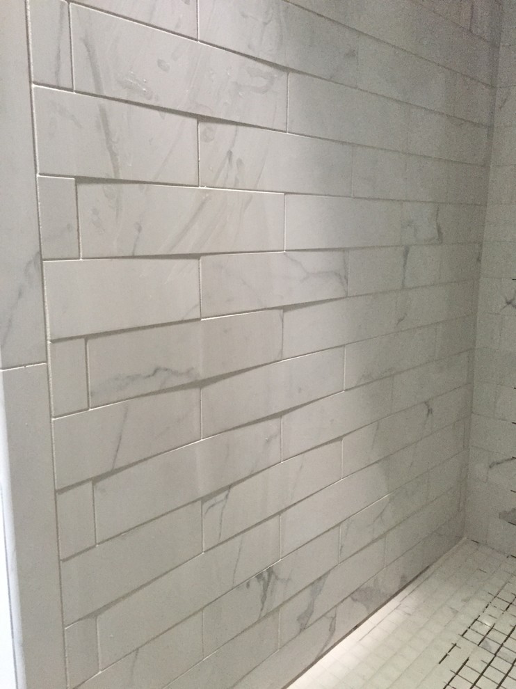 Shower Tile Lippage