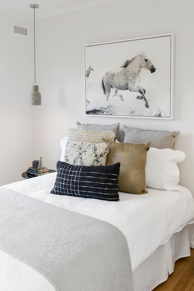 Danish bedroom photo in Hobart