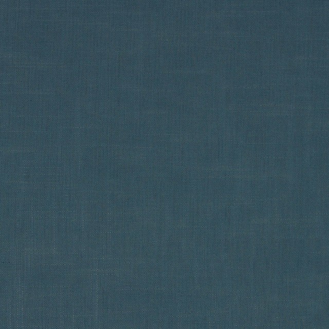Chambray Blue Solid Linen Upholstery Fabric - Contemporary - Upholstery ...