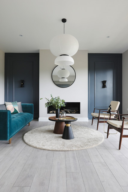 Tullyvale Penthouse contemporary-vardagsrum