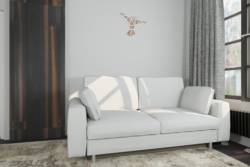 Загородный частный дом, с кухней, одной спальней, и верандой с огромными панорам