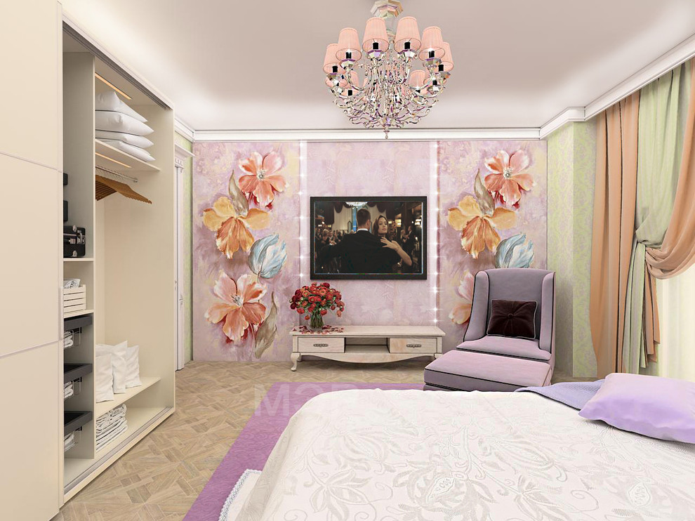 ЖК «Ньютон» гостевая спальня для мамы вариан 1