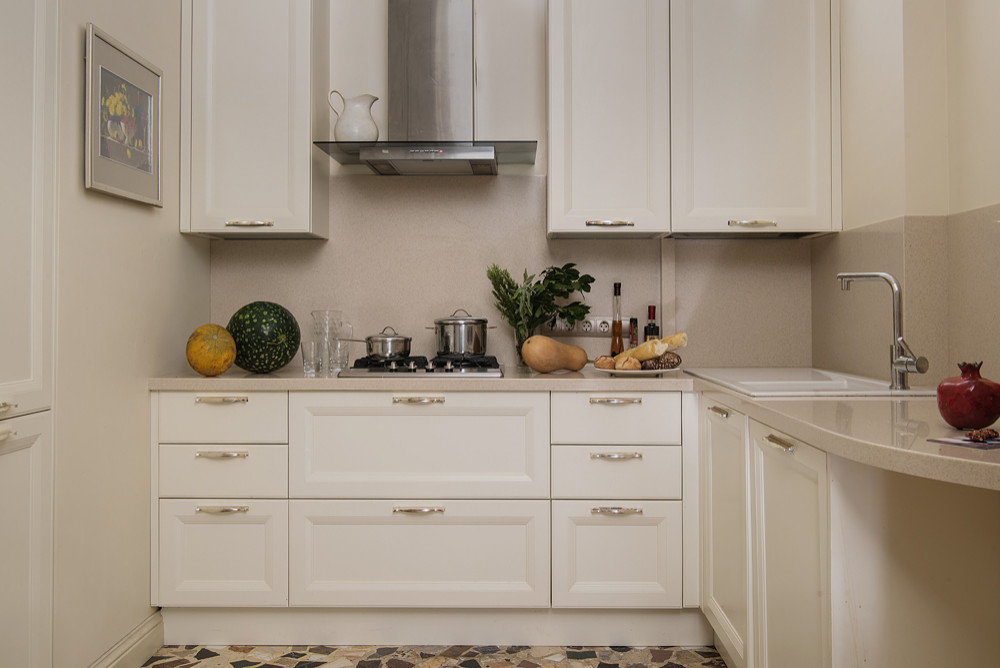 Кухня в "парижской" квартире на ул. Пречистенка