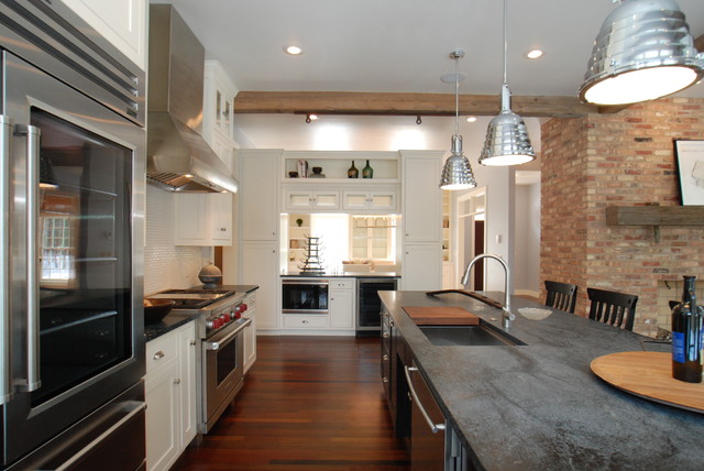 Brazilian Walnut In Contemporary Kitchen Contemporary Kitchen