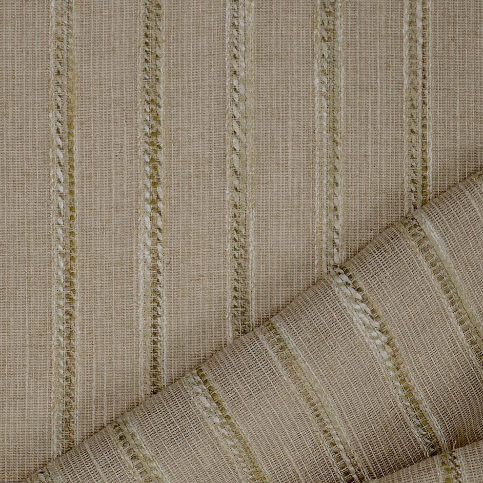 Haystack Beige Neutral Solid Sheer Texture Window Sheer Fabric