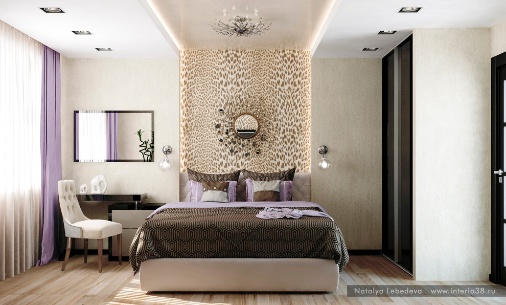 Спальня с элементами ар-деко